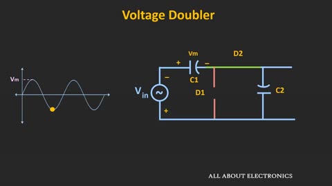 Voltage Multiplier Circuit Explained (Voltage Doubler, Voltage Tripler and Quadrupler Circuits)