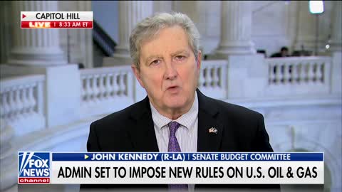 Sen Kennedy Slam Dunks On Biden's Idiotic Energy Policy