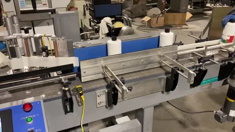 IFS Inline Wrap Around Pressure Sensitive Labeler