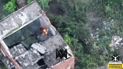 🔥 Ukraine Russia War | FPV Drones Hit Enemy Machine Gun Position | Ammo Detonation | Aug 2023 | RCF
