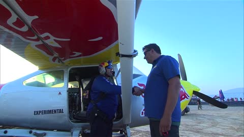 Risky Red Bull Plane Stunt Goes Wrong