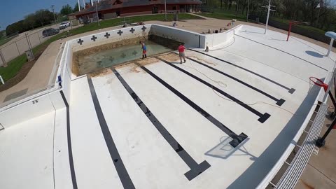 Enjoy the time-lapse! First Step of Pool cleaning