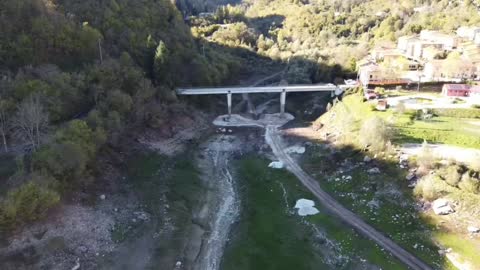 ESPLOSIONE PONTE MORANDI VAGLI SOTTO LUCCA_ITALIA_