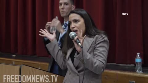 AOC Gets Mercilessly Heckled at Her Townhall, So She Dances Because She Doesn't Care