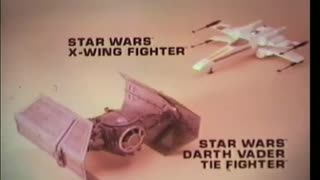 Star Wars 1977 TV Vintage Toy Commercial - Kenner Darth Vader's TIE Fighter