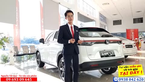 Giới thiệu Honda HRV G 2023 màu Trắng ngọc trai