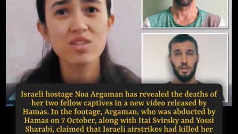 Israeli #Hostage Reveals Fellow Captives' Deaths In New #Hamas Video!