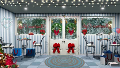 Christmas Cafe Ambience