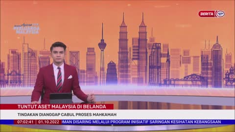 1 OKTOBER 2022 -BERITA PAGI-TUNTUT ASET MALAYSIA DI BELANDA