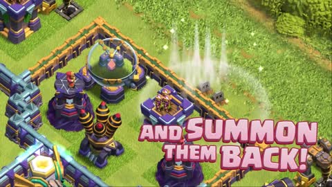 Redeploy With RECALL SPELL (Clash of Clans New Update)