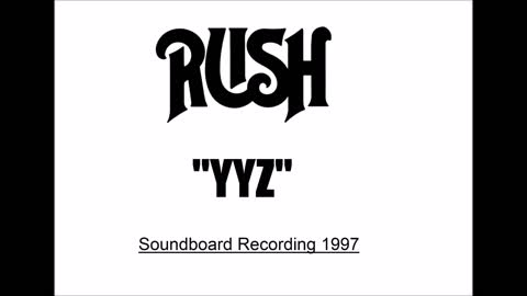 Rush - YYZ (Live in Massachusetts 1997 ) Soundboard