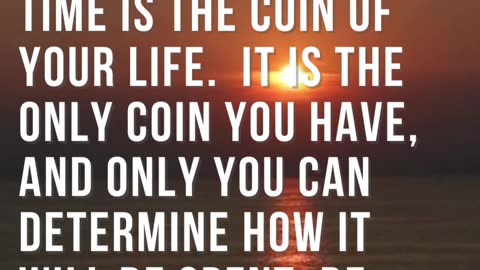 Coin of Your Life - Inspirational Quote - Short Motivational Video