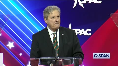 WATCH: Sen. John Kennedy Brings Down House at CPAC with Biden Remarks