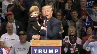 Tiny Trump steals the show | donal