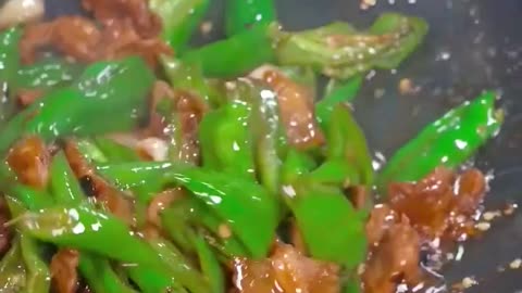 Jalapeno Pepper Beef Stir Fry