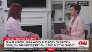 Kari Lake: "I think the 2020 election was a rigged election."