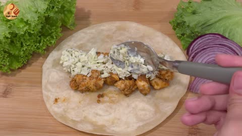 Quick and Easy Chicken Tikka Wrap | Maple Munch's Flavorful Delight