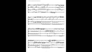 J.S. Bach - Well-Tempered Clavier: Part 2 - Prelude 14 (Flute Quartet)