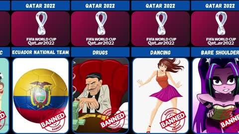 Banned Things in FIFA World cup Qatar 2022 -DNL