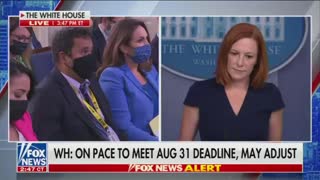 Psaki on Taliban not wanting Afghans to leave country
