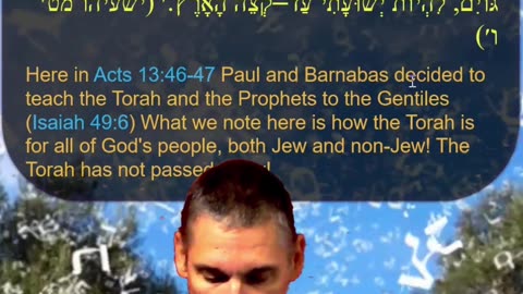 Bits of Torah Truths - Paul & Barnabas decided to teach Torah/Prophets to the Gentiles - Episode 45