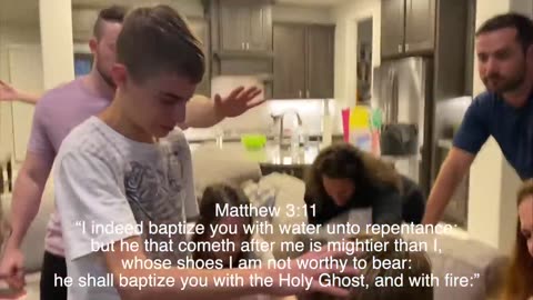 Friends Baptized with Holy Ghost Fire!