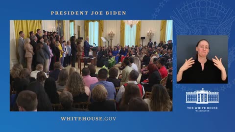 President Biden Welcomes the Las Vegas Aces to Celebrate their 2023 WNBA Championship