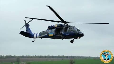 Ukrainian Blackhawk Helicopter Assault Training