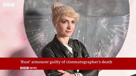 Rust armourer who loaded gun for Alec Baldwin found guilty of Halyna Hutchins_ death _ BBC News