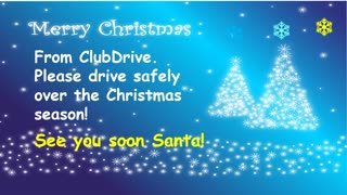 Dear Santa Claus; a little festive driving advice for Christmas Eve