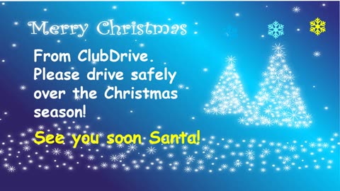 Dear Santa Claus; a little festive driving advice for Christmas Eve