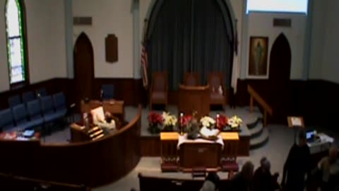 Closing Hymn and organ postlude First Baptist Church Loudonville Ohio January 7, 2024