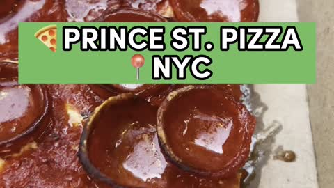 THE SQUARE SLICES AT PRINCE STREET PIZZA ARE A MUST