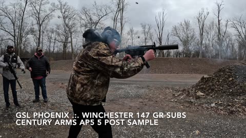Testing out the GSL Phoenix Suppressor on our Full Auto AP5 from Century Arms