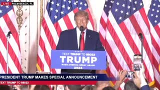 Trump Officially Announces His Candidacy For President of The United States