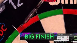 Premier League Darts Exeter: Nathan Aspinall puts in dominant display against Rob Cross