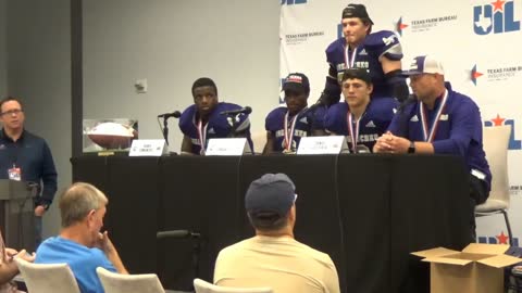 2021 Shiner Comanches 2a Division I State Champion Press Conference