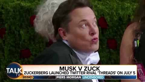 TWITTER'S ELON MUSK CALLS FACEBOOK FOUNDER A CUCK!! Musk vs Zuck by Piers Morgan