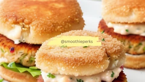 Delectable Crab Cake Sliders, Topped with Homemade Tartar Sauce Recipe