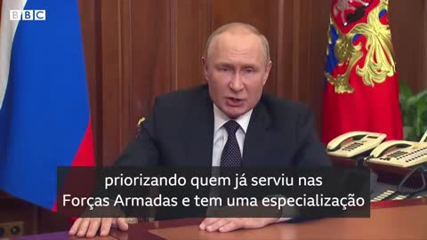 Putin promete acirrar guerra na Ucrânia