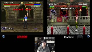 vs Let's Play: Mortal Kombat 3 Super NES vs Playstation by Midway - Playthrough Gameplay Comparison