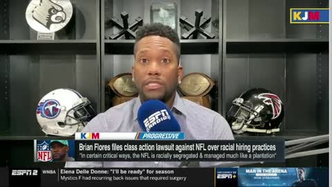 FIRST TAKE | Max Kellerman 'furious' Brian Flores files lawsuit alleging racism in hiring practices