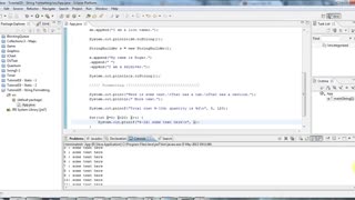 Learn Java Tutorial for Beginners, Part 20: StringBuilder and String Formatting