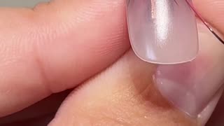 Acrylic nail art | DIY nail design