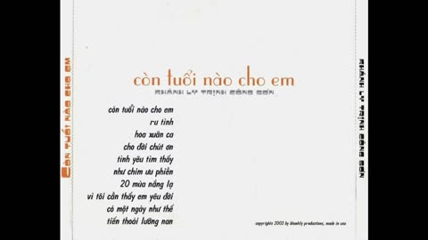 Còn Tuổi Nào Cho Em