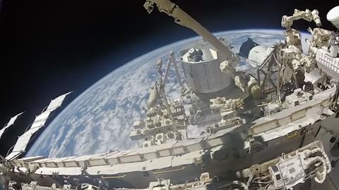 NASA'S Space walk video