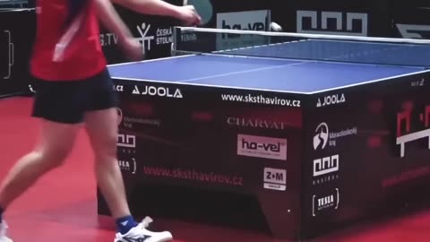 Coldest Table Tennis Player