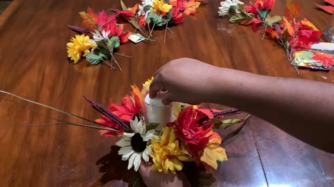 Dollar Tree Thanksgiving Table Decoration