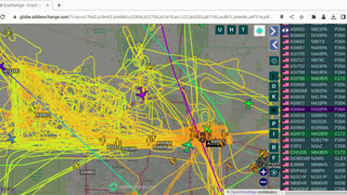 More BirdNaziPac Transpac Aviation over US60 - Feb 11 2024 - 1:28pm