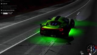 200 Mph Night Time Cruise Scintilla | BeamNG.drive